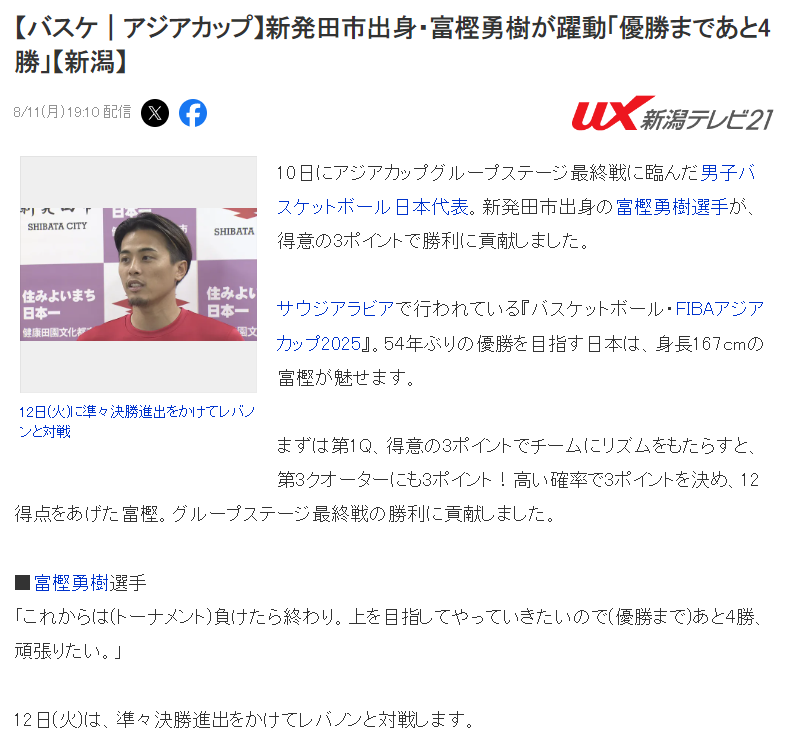 黎巴嫩男篮, 的冲击力一